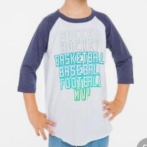 Chaser Kids Sport MVP Baseball Tee Size 14